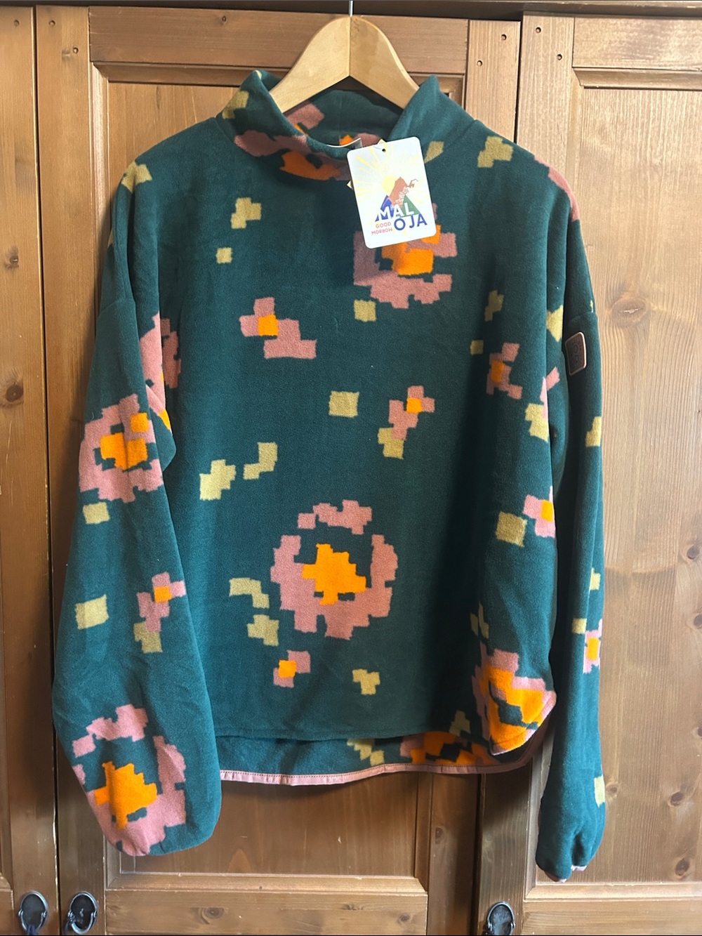 Title Nine Unicorn Fleece Pullover MALOJA, large, NWT